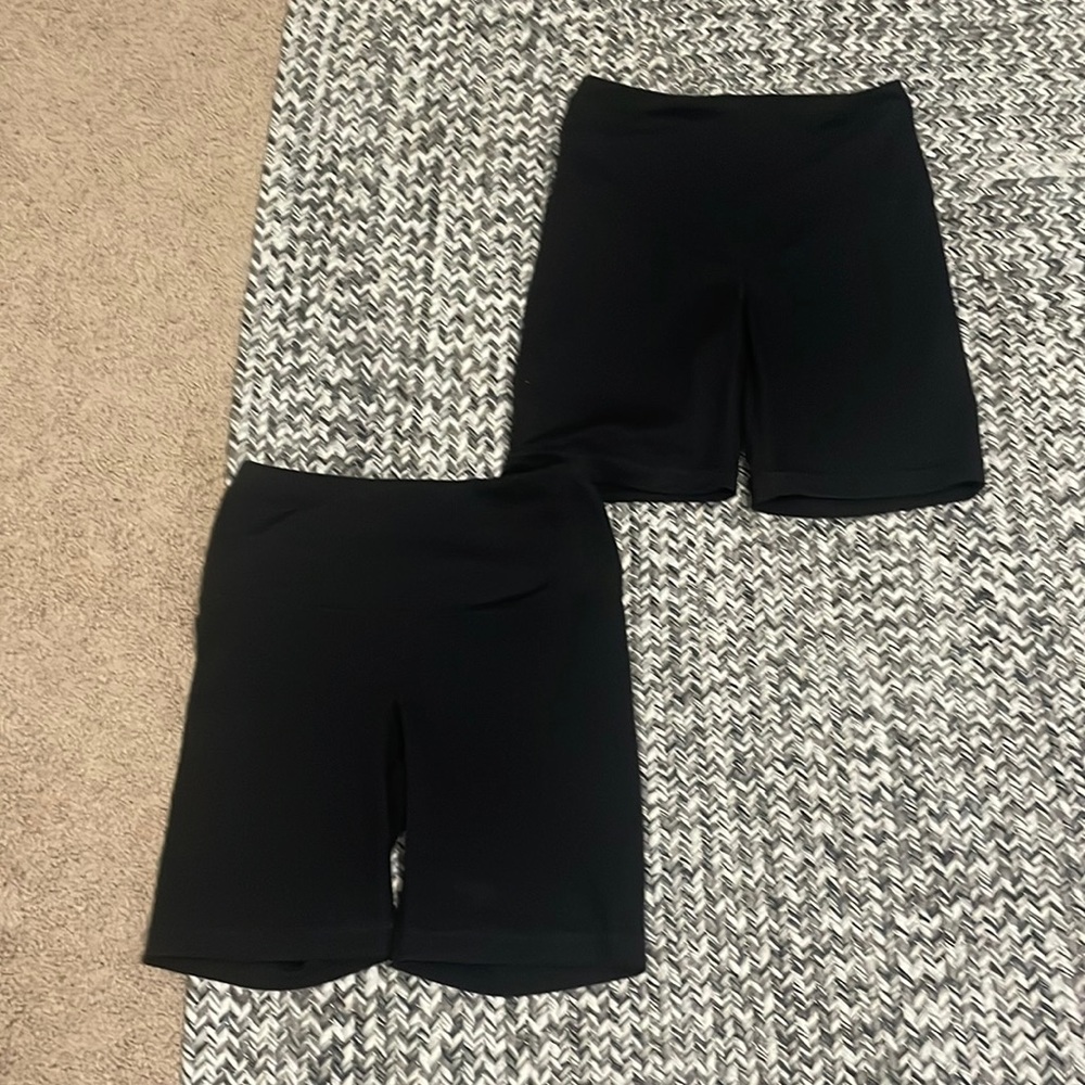 Set of 2 Walmart biker shorts